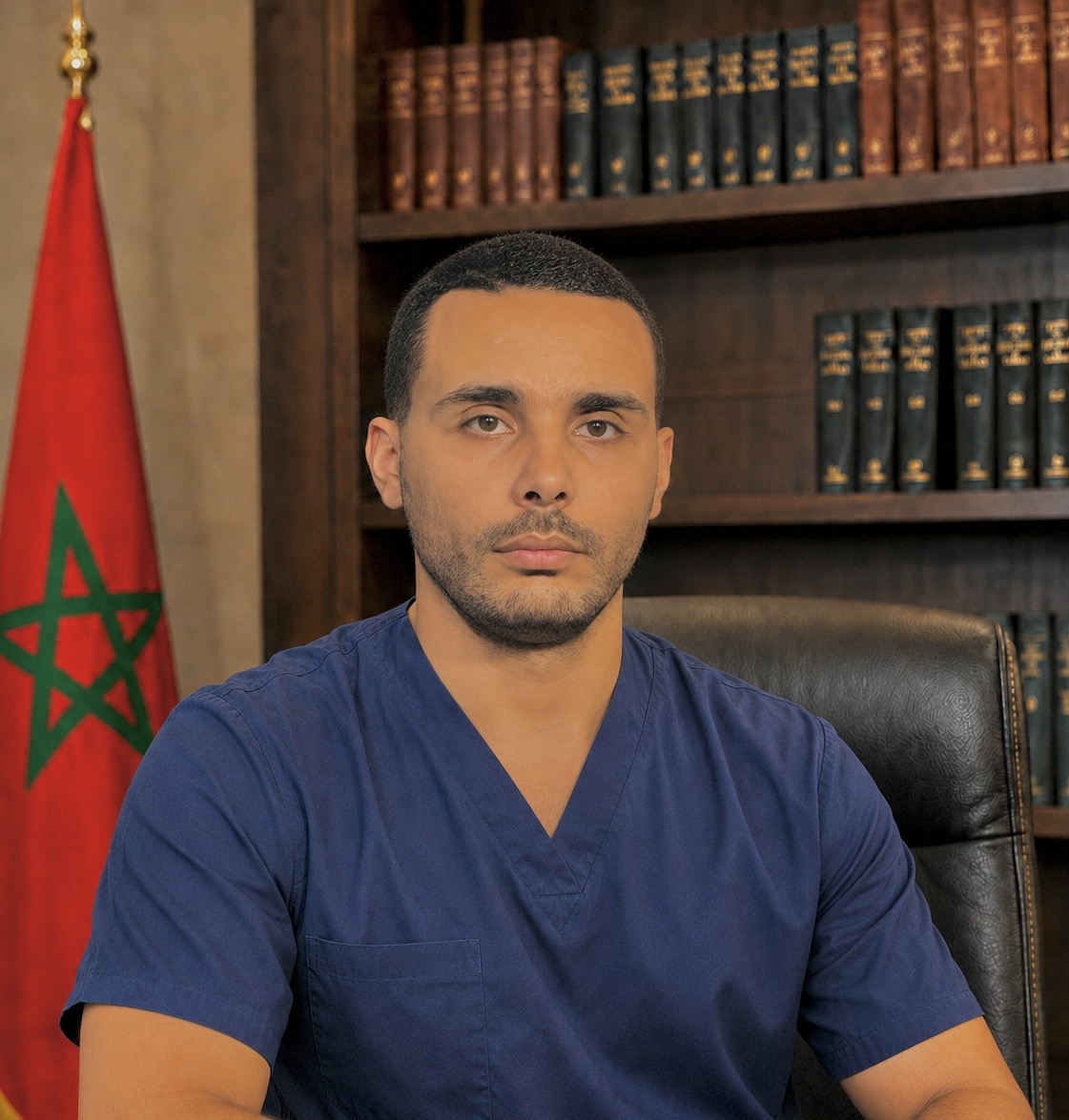 Portrait professionnel du Dr Nawfal Debdoubi